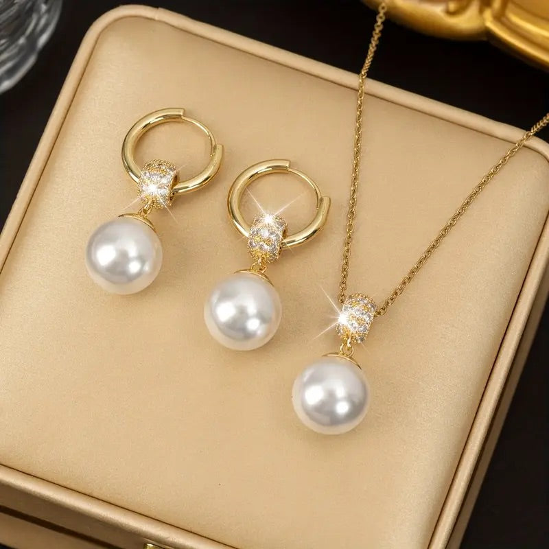 Minimalist 3-piece European jewelry set