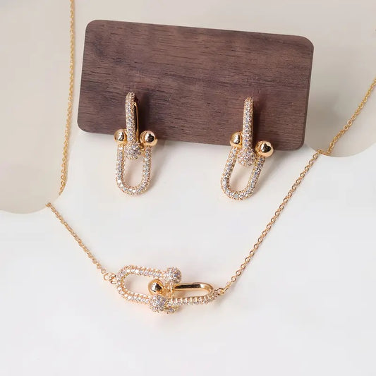 Middle Eastern-inspired jewelry set